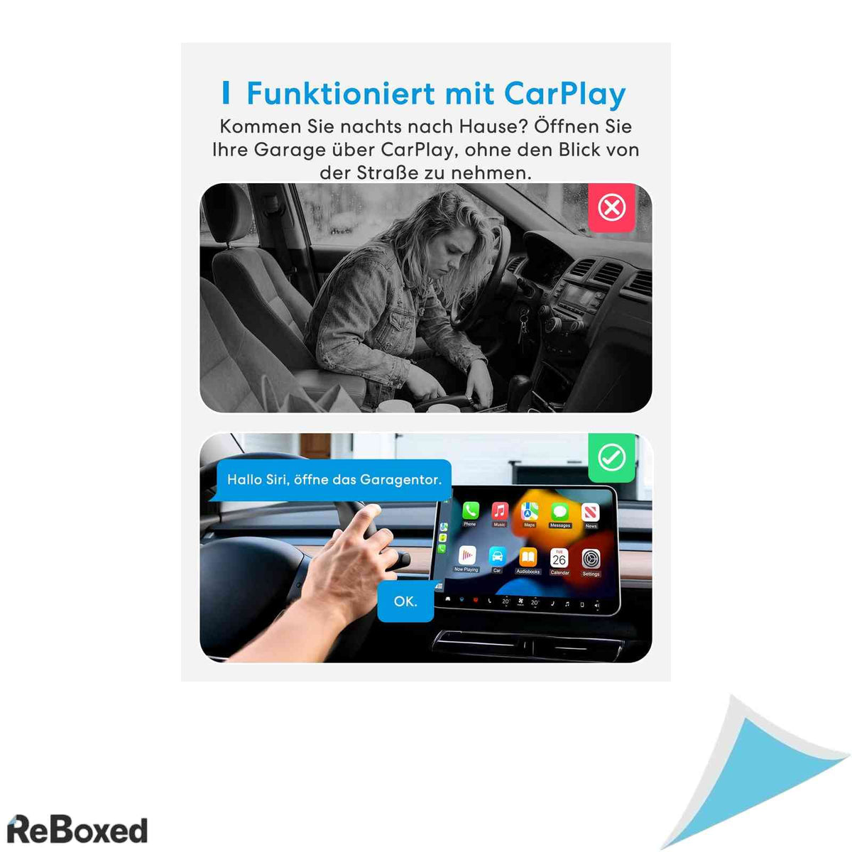 Aparat inteligent deschidere usa garaj Meross Smart WiFi MSG100 cu control aplicatie si vocal