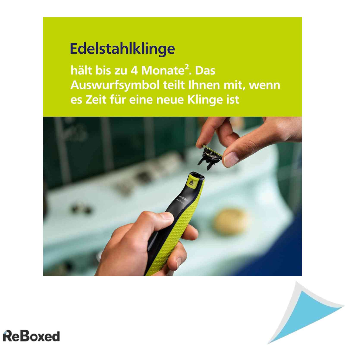 Aparat de Tuns si Breat Philips OneBlade 360 Face Body QP2824 31 3 Lame 360 Piaptani Trimmer 1 3 5 mm Protectie Piele Incarcare USB Wet Dry Negru Lime