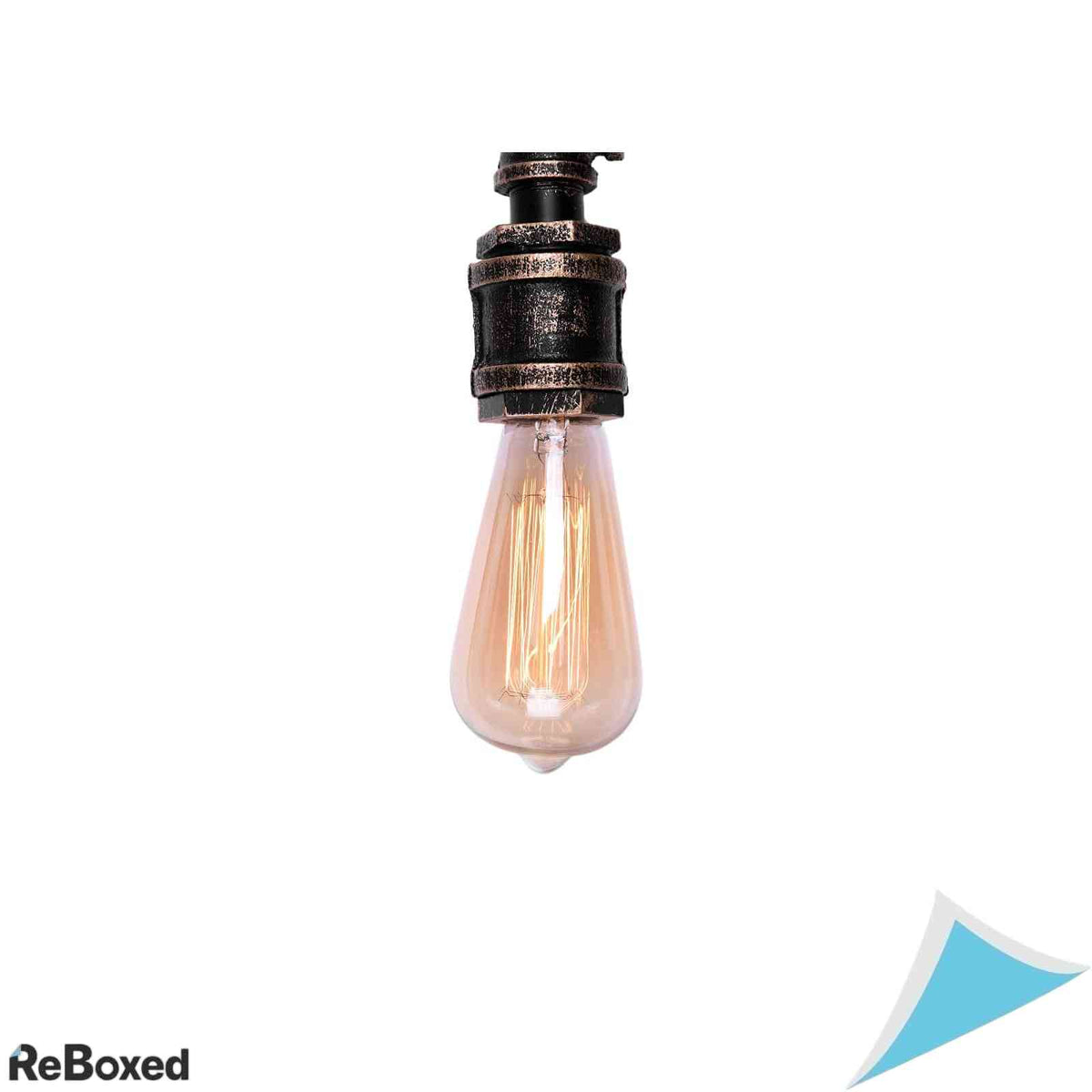 Aplica de Perete Vintage Industriala EDISLIVE Cuva Tevi Steampunk Bronz