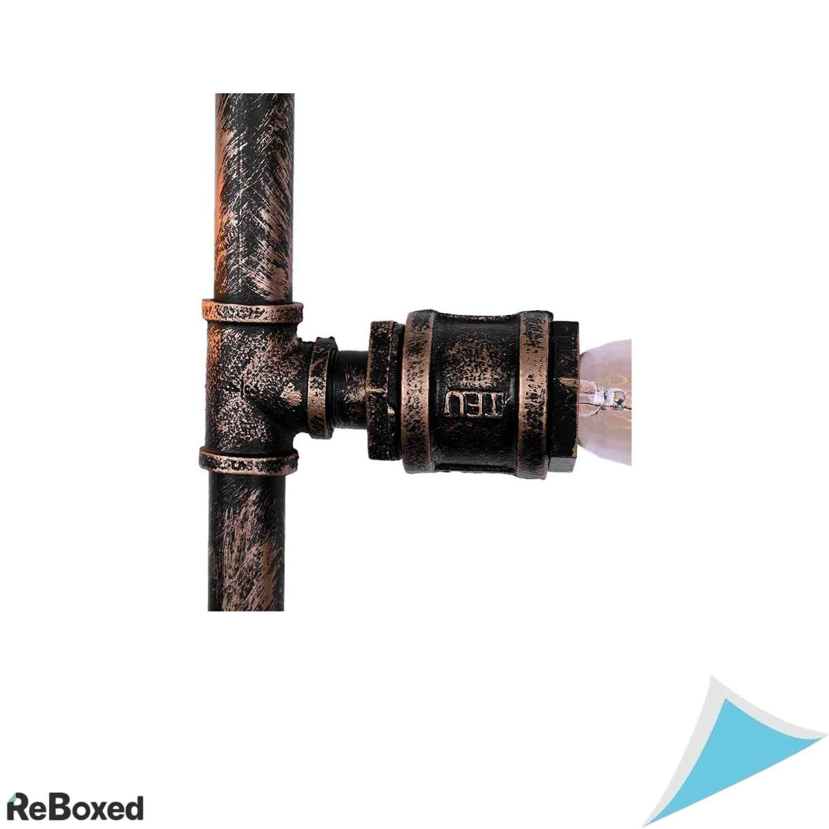 Aplica de Perete Vintage Industriala EDISLIVE Cuva Tevi Steampunk Bronz