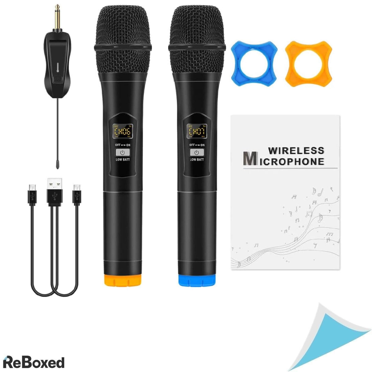 Archeer Set 2 Microfoane Karaoke UHF Wireless