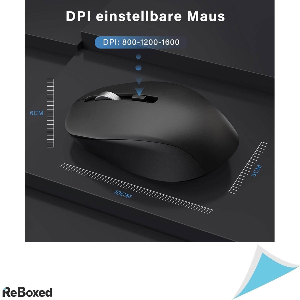 Ashu Set Mouse si Tastatura Wireless 2.4G QWERTZ German