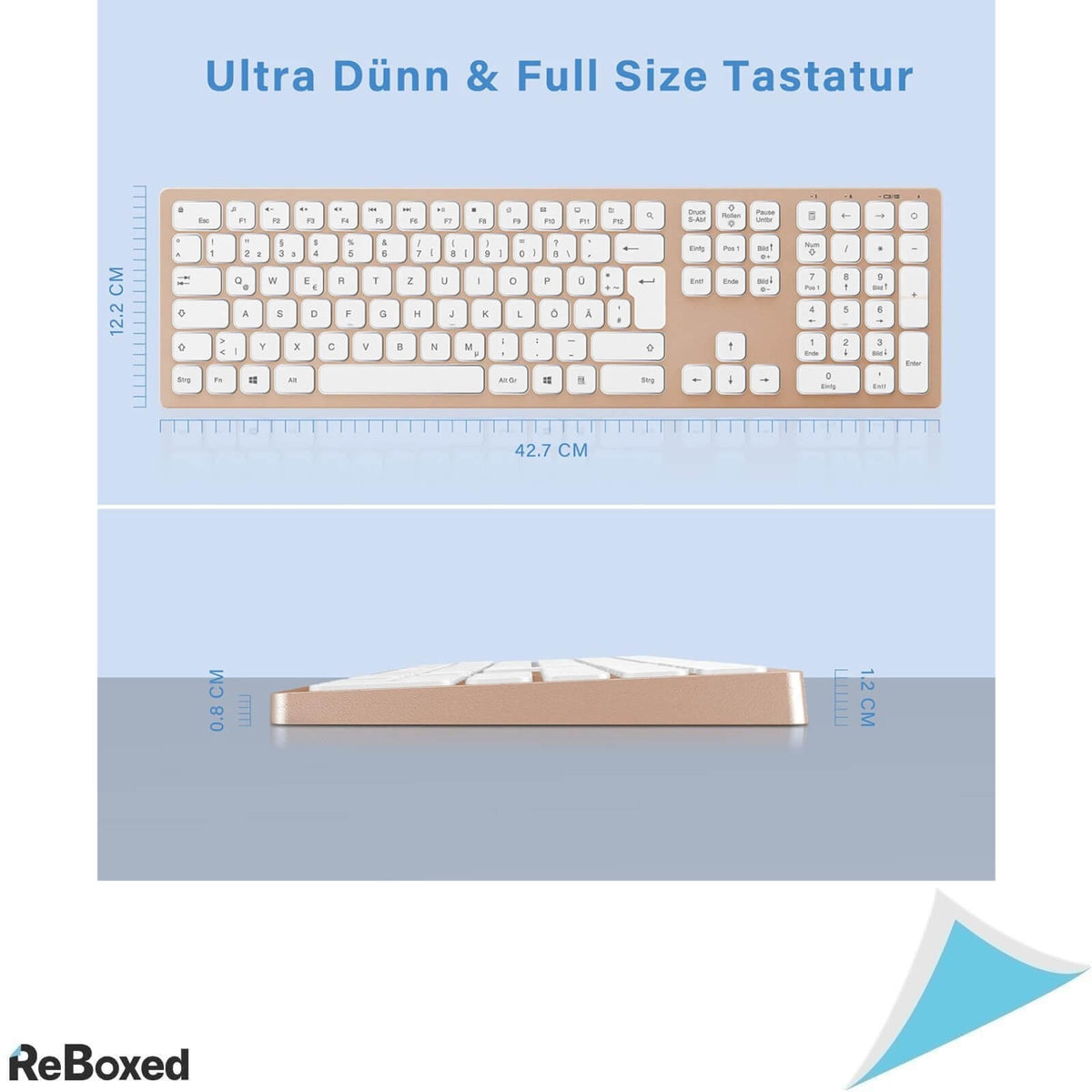 Ashu Set Mouse si Tastatura Wireless 2.4G QWERTZ