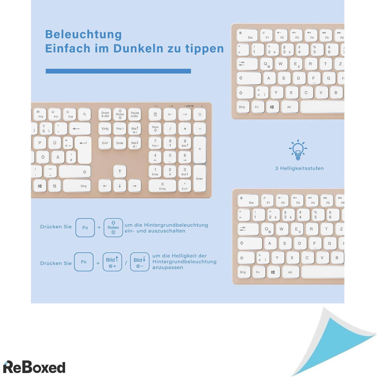 Ashu Set Mouse si Tastatura Wireless 2.4G QWERTZ