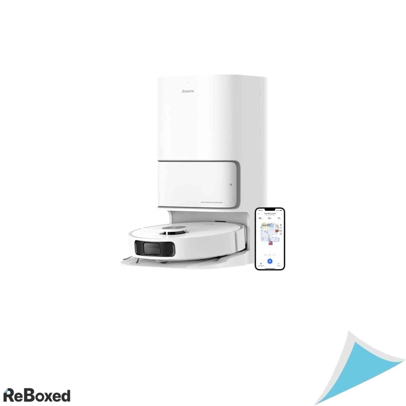 Dreame L10 Ultra Aspirator robot cu statie automata golire si spalare mop, 5300 Pa, LiDAR