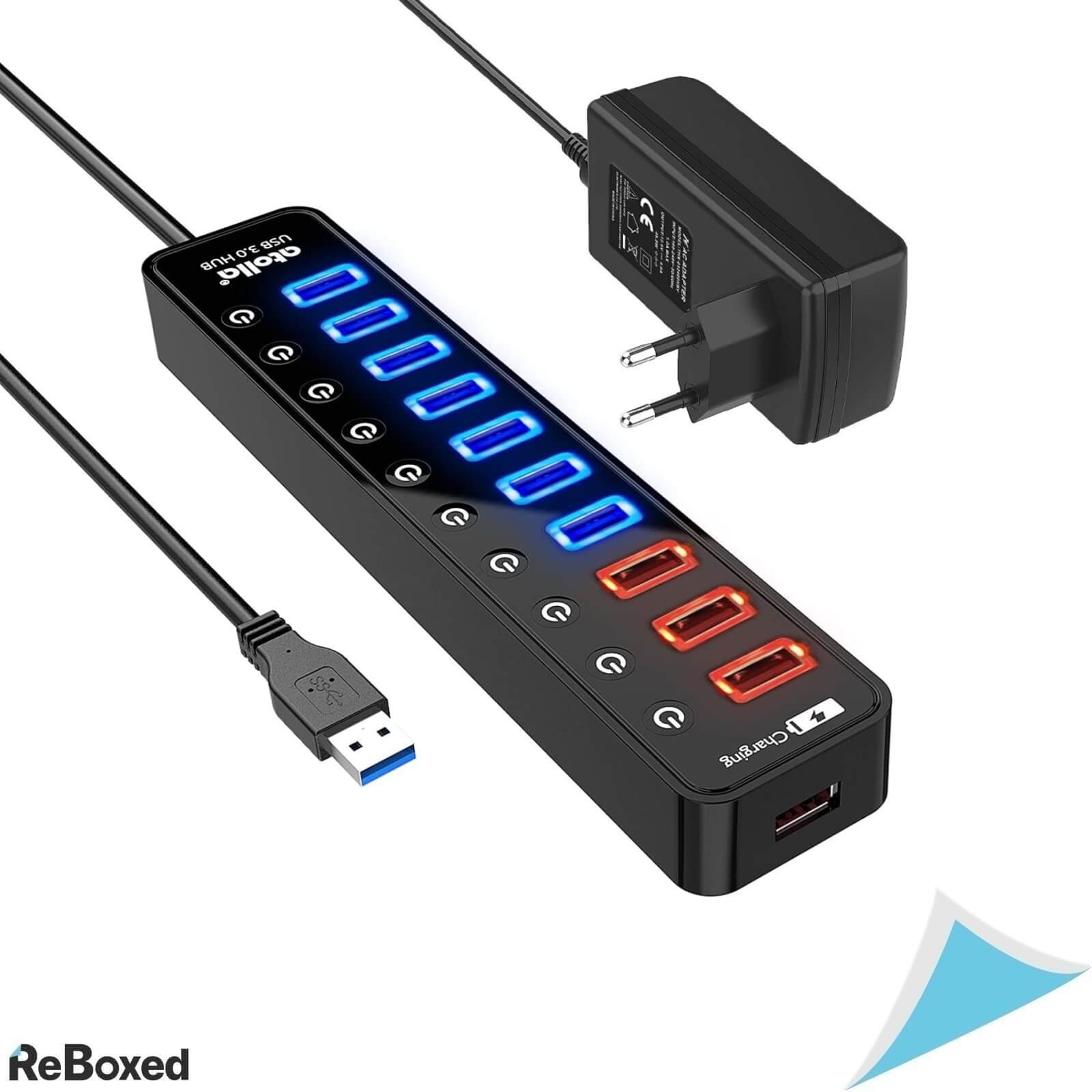 Atolla Hub USB 3.0 11 Porturi 48W 12V 4A