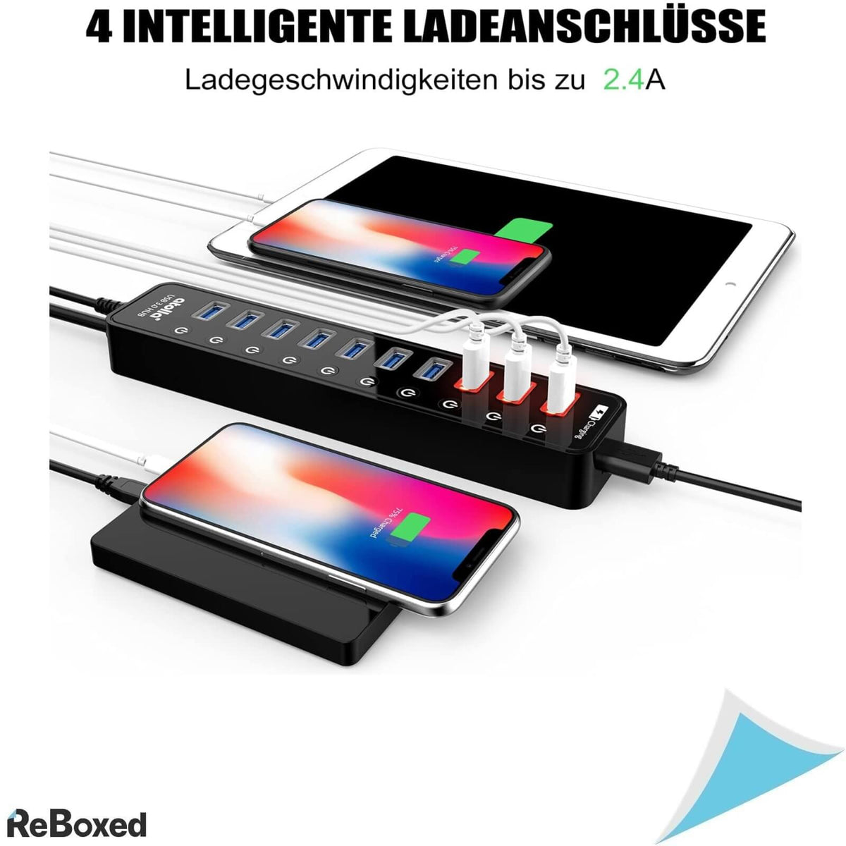 Atolla Hub USB 3.0 11 Porturi 48W 12V 4A