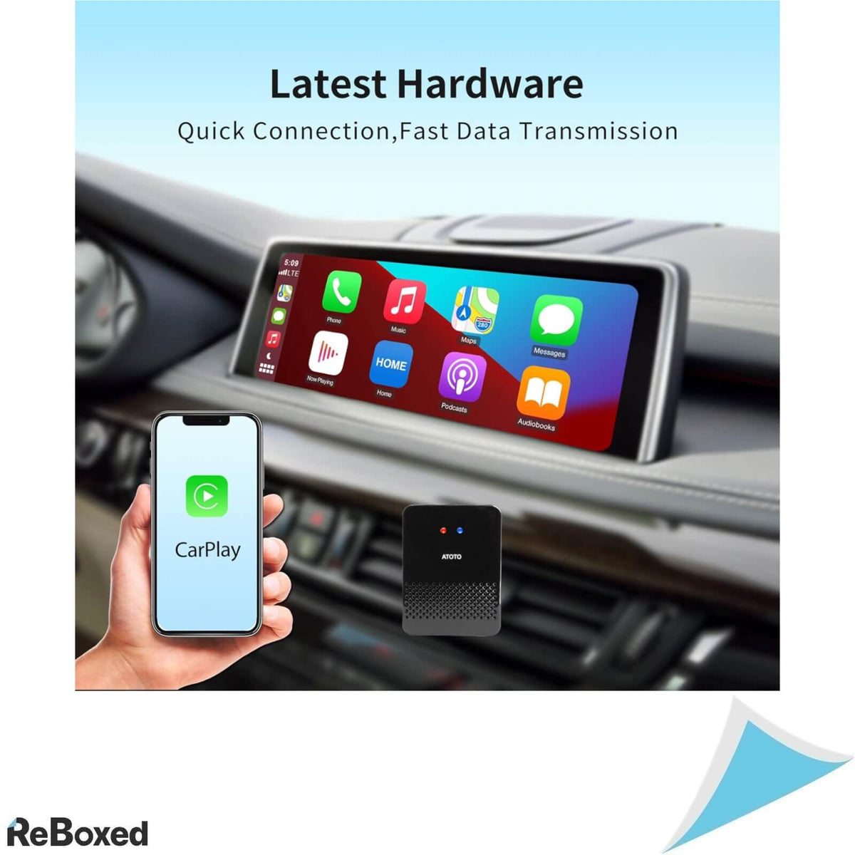 Atoto Adaptor Wireless Carplay AD3WCP-B