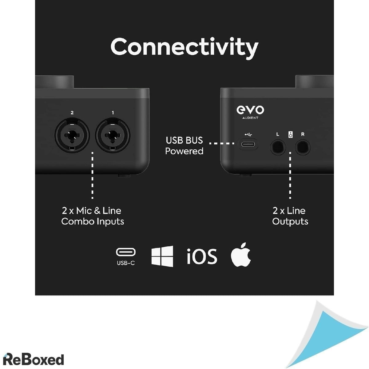 Audient EVO 4 Interfata Audio cu 2 Iesiri 2 Intrari