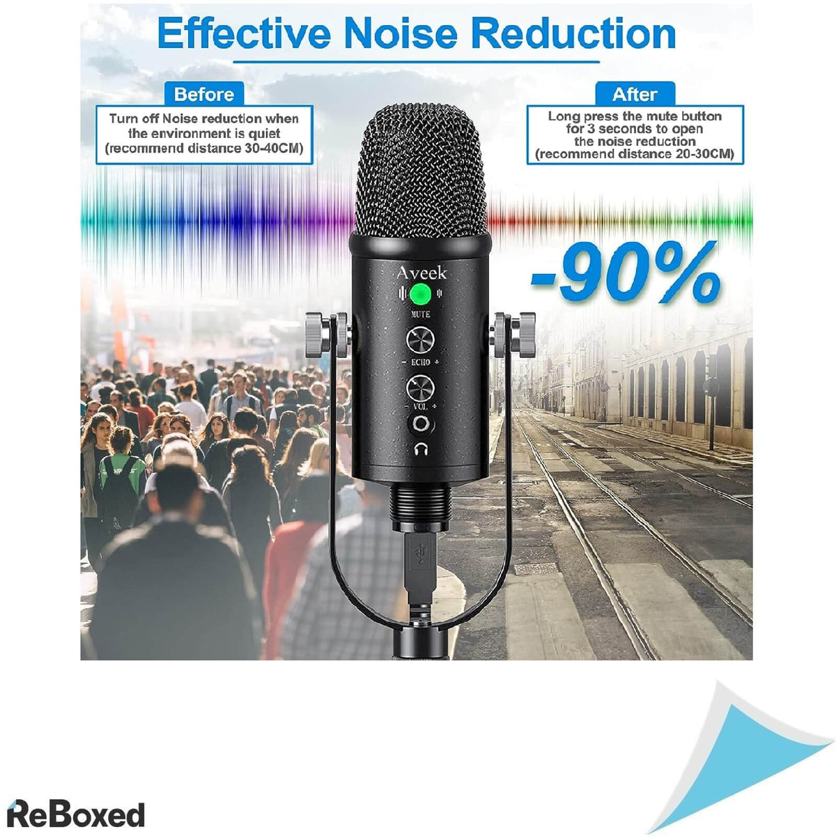 Aveek BM-86 Microfon USB Condensator Profesional