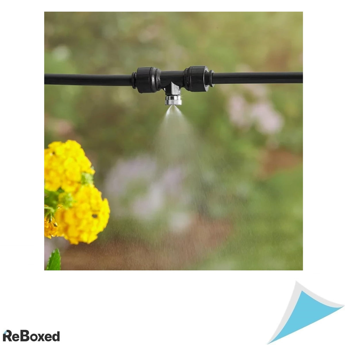 Avilia Kit Pulverizare Exterioara 15 m cu Racorduri Universale – Sistem de Racire pentru Terasa, Gradina sau Foișor