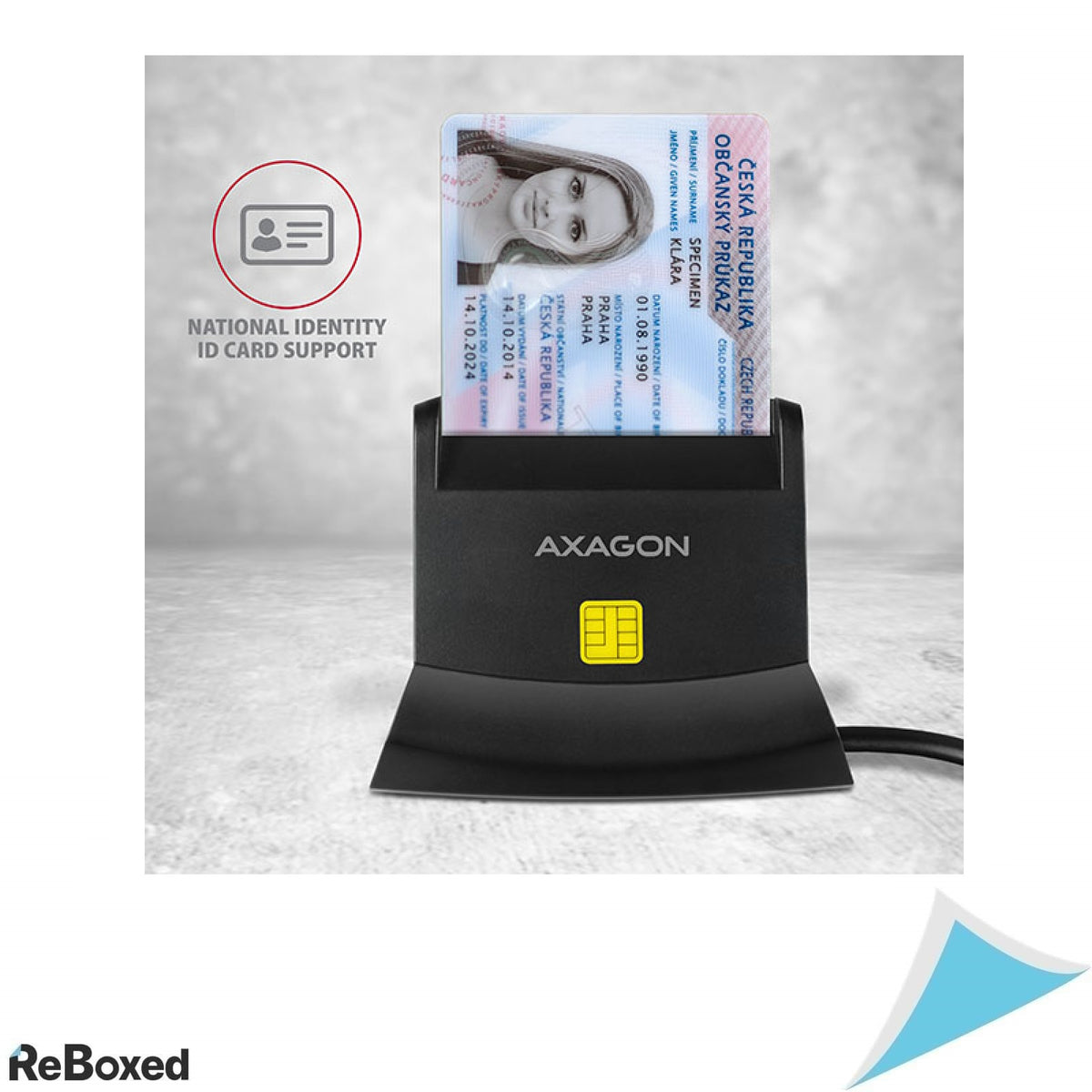 Axagon Cititor Carte de Identitate Electronica CRE-SM2