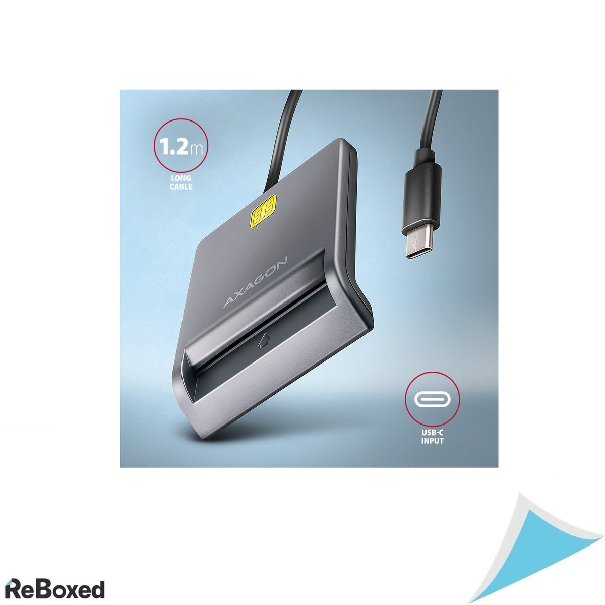 Axagon Cititor Carte de Identitate Electronica CRE-SM3TC