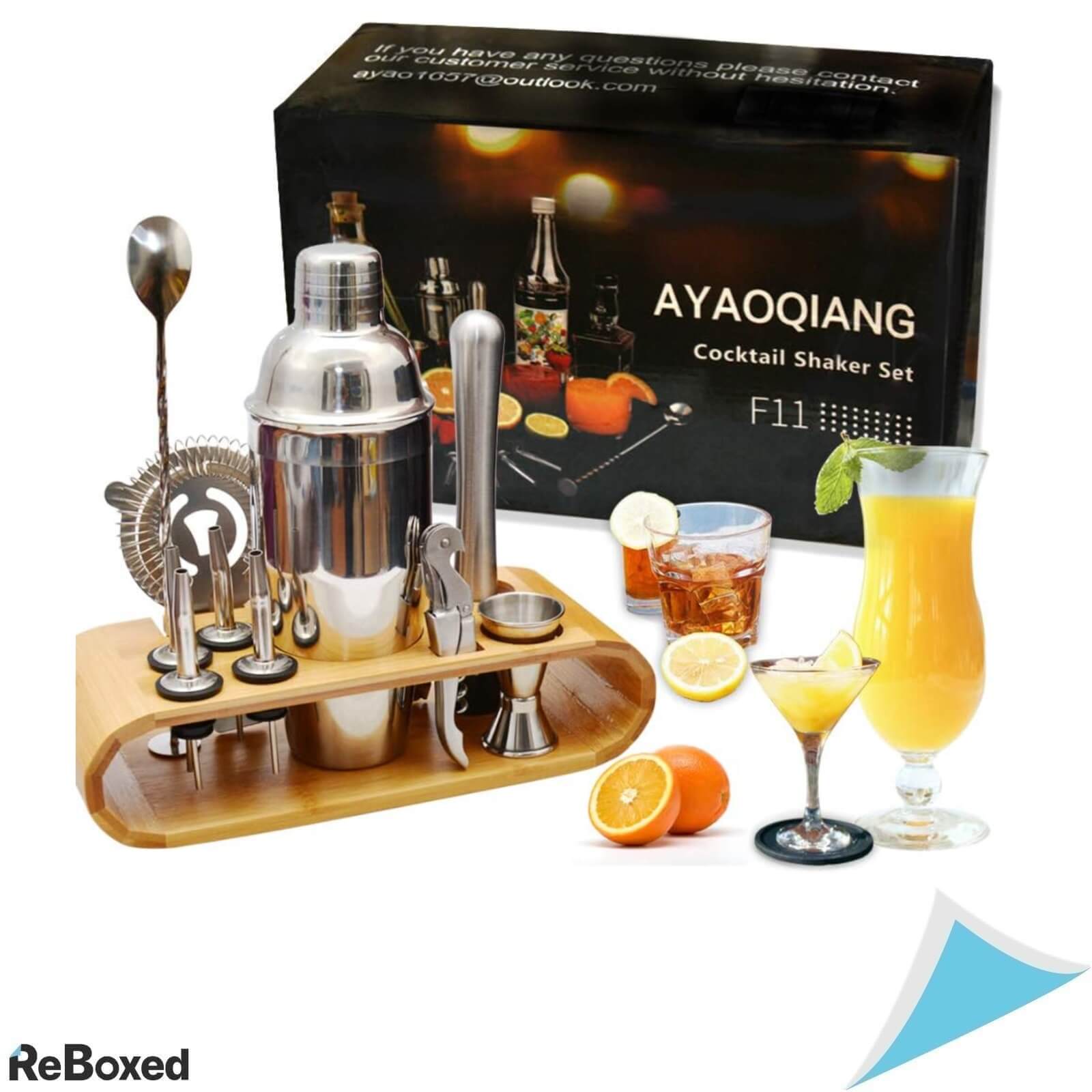 Ayaoqiang Set de Preparare Cocktail 750ml 9 Piese