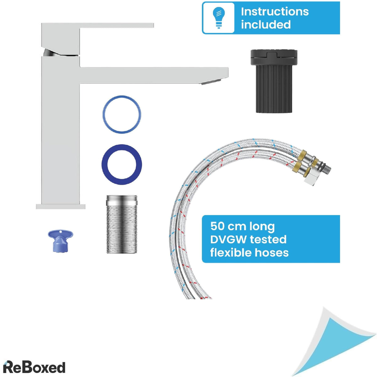 Bachlein Baterie pentru Baie Chrome