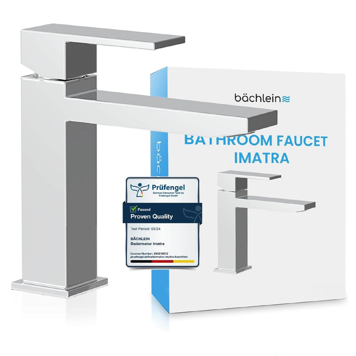 Bachlein Baterie pentru Baie Chrome