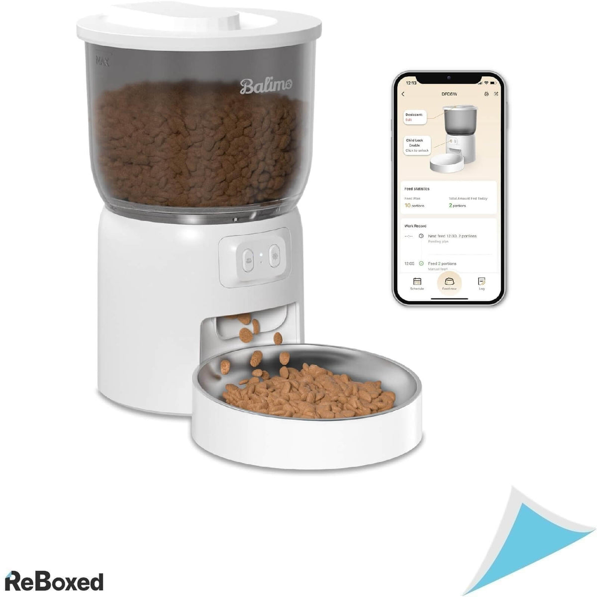 Balimo Dispenser Automat pentru Hrana Pisici 3L