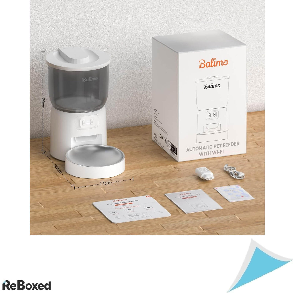 Balimo Dispenser Automat pentru Hrana Pisici 3L