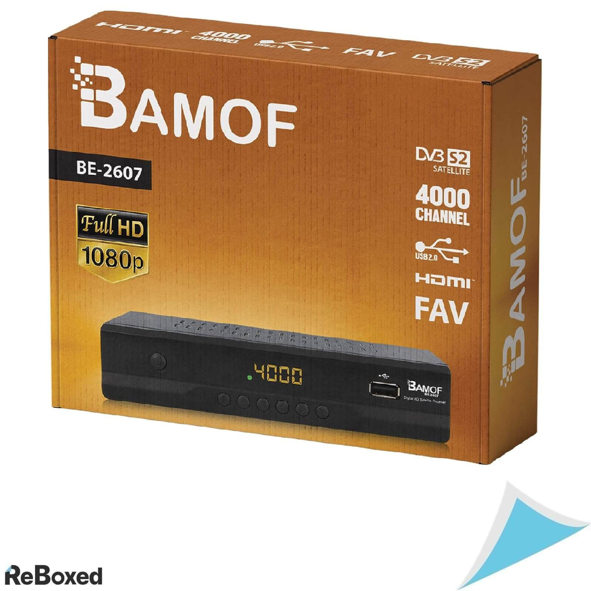 Bamof BE-2607 Receptor satelit digital FullHD 1080P USB HDMI