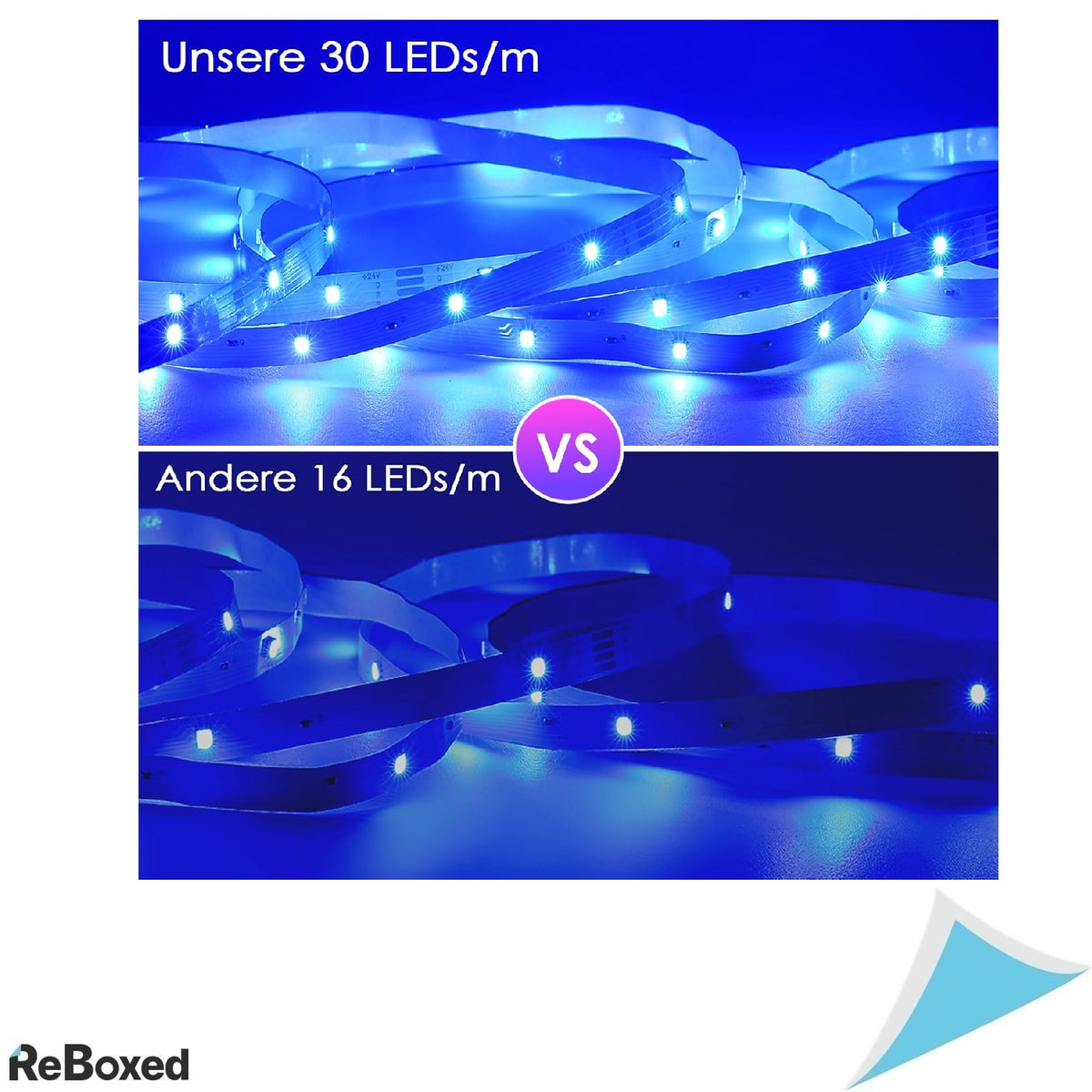 Banda LED HOVVIDA RGB 10 m cu Telecomanda si Control prin Aplicatie