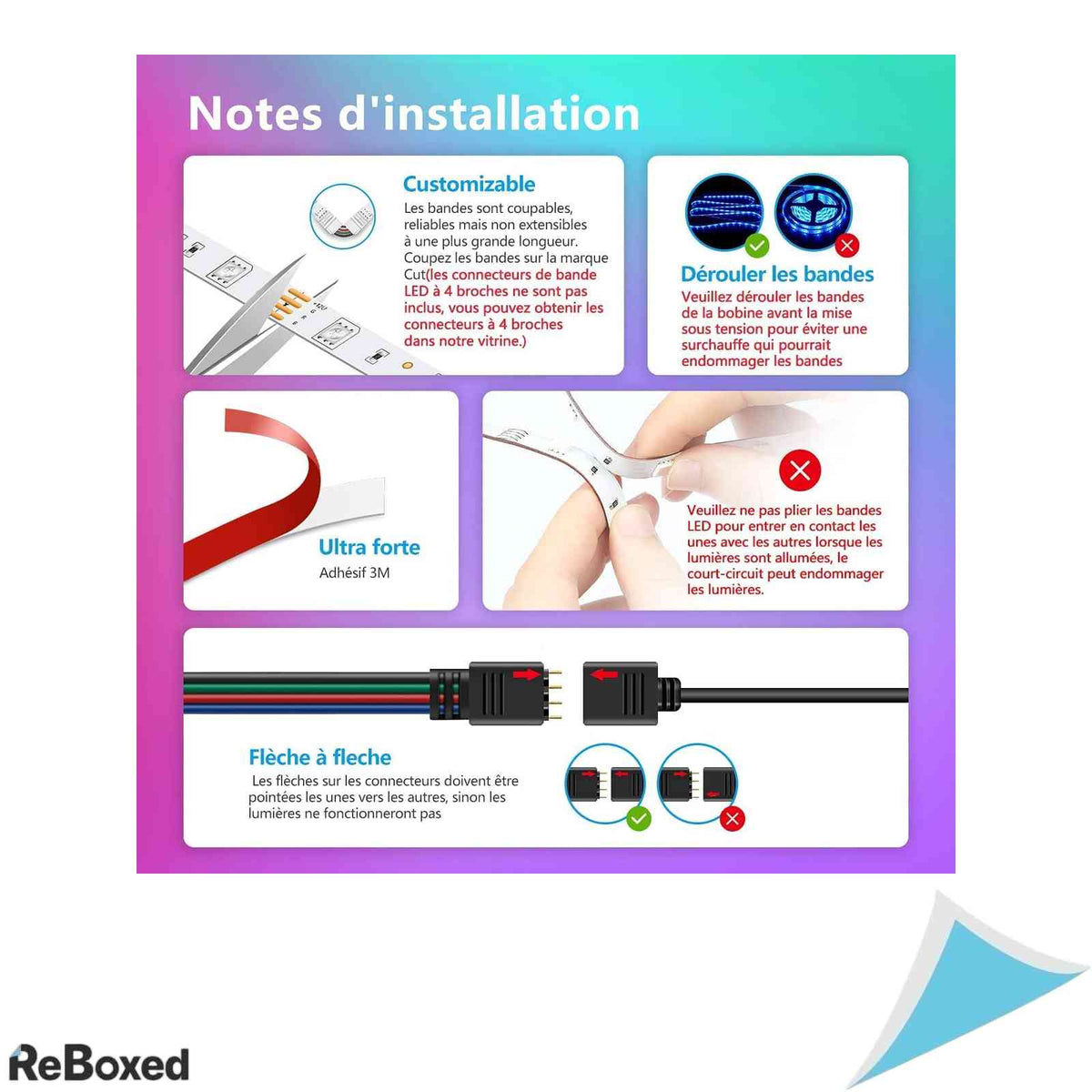 Banda LED RGB Mexllex Nallee 15m cu telecomanda 44 taste si sincronizare muzicala