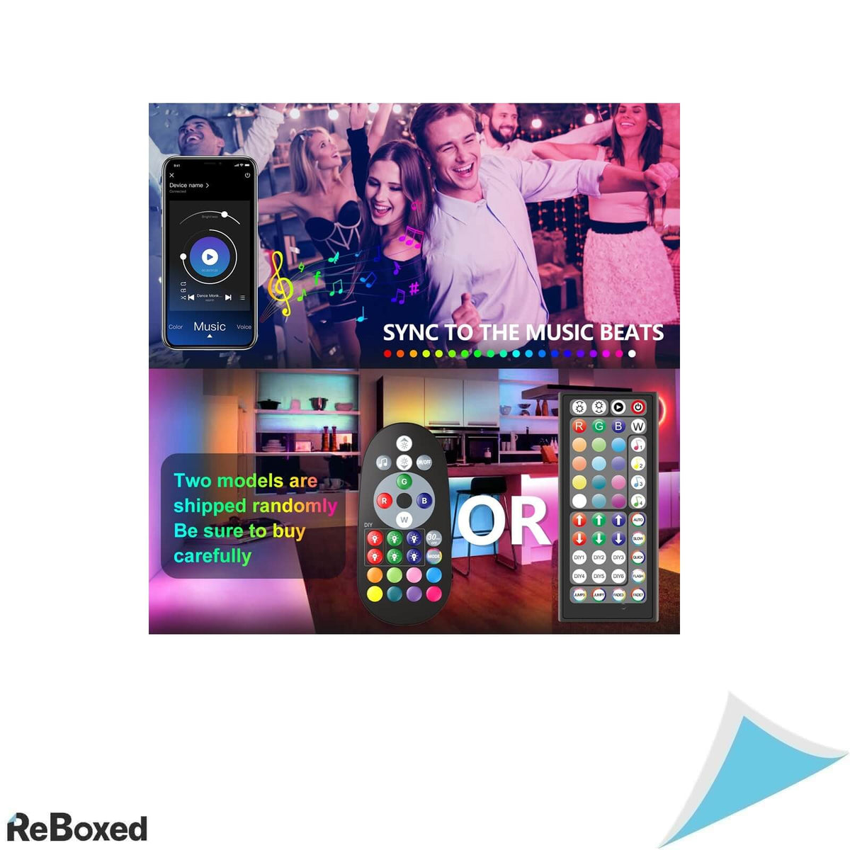 Banda LED Smart Mexllex RGB 20 m, Bluetooth