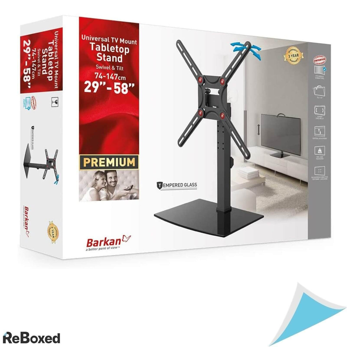 Barkan S320.B Suport TV 29&quot;-58&quot; Pivotant si Inclinabil