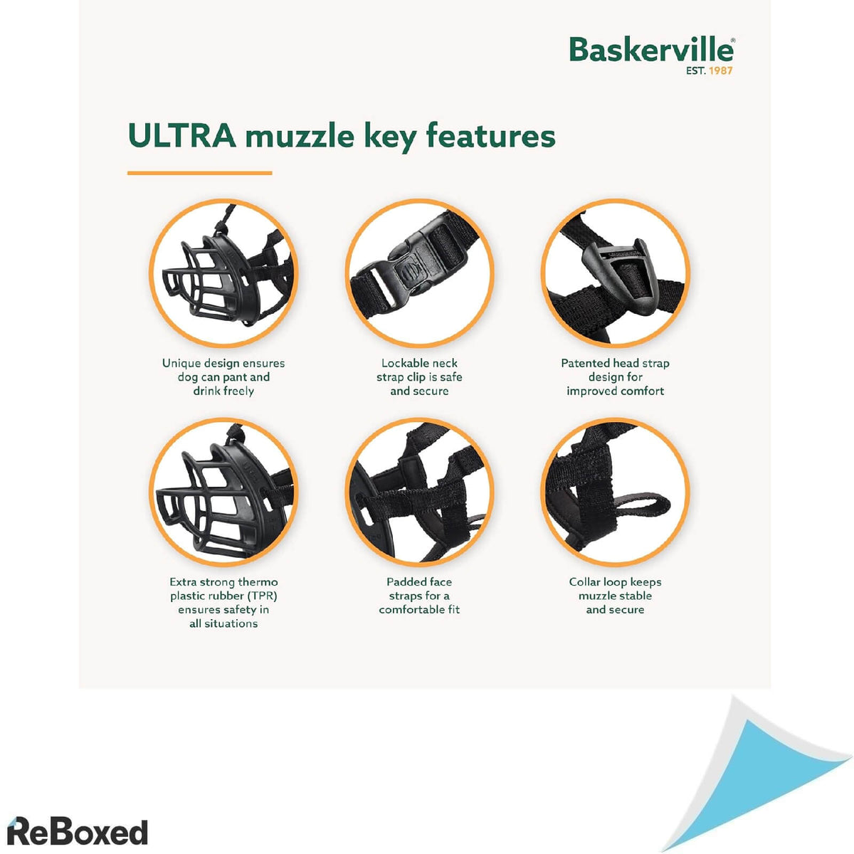 Baskerville Ultra Botnita pentru Caini Marimea 6