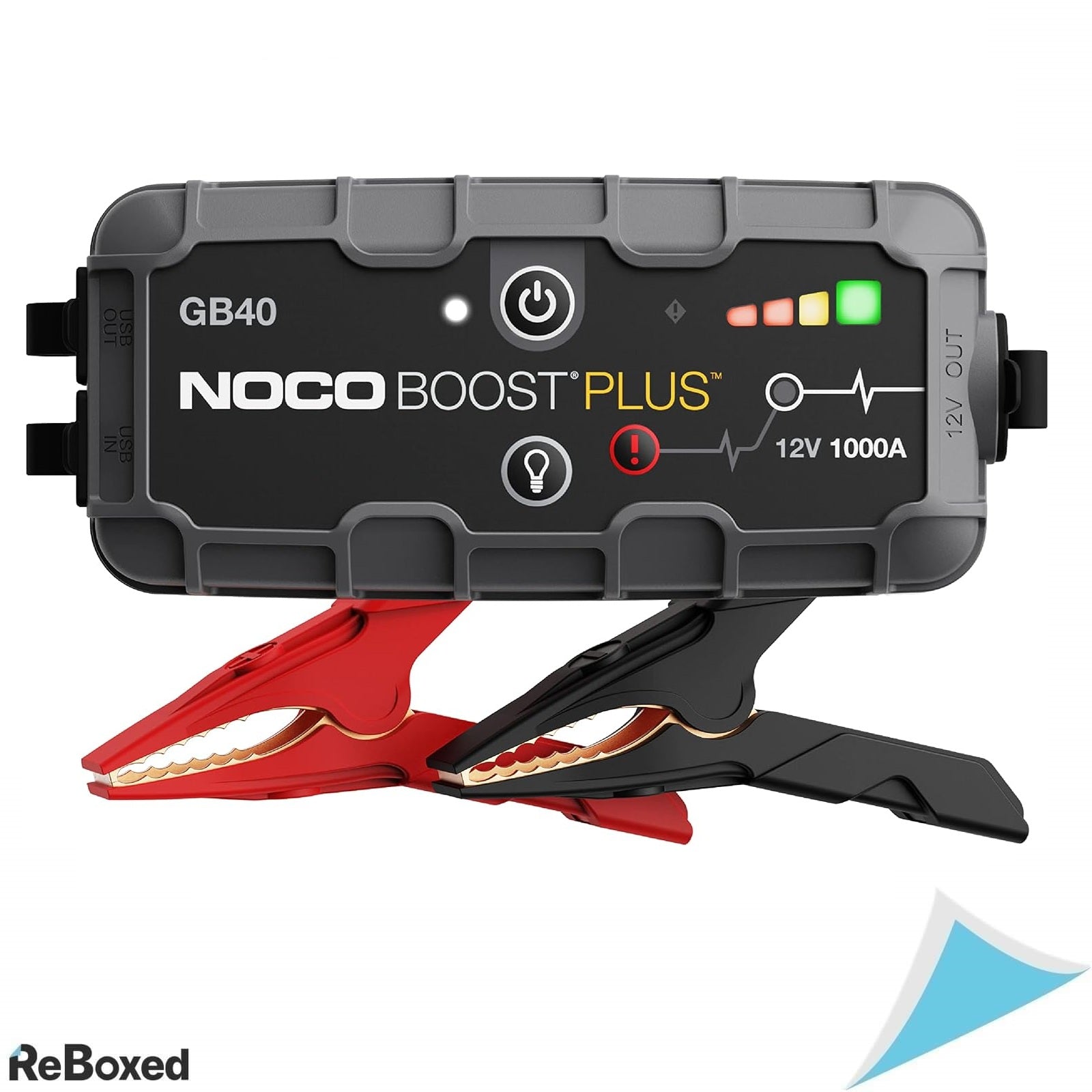 NOCO Boost GB40 – Jump Starter Portabil 1000A cu Baterie Litiu, Power Bank si Lanterna LED
