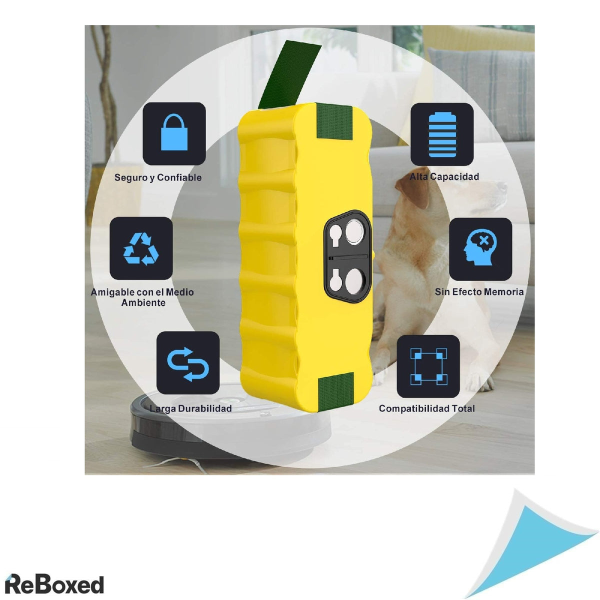 Baterie YABER 4500mAh pentru iRobot Roomba 500 600 700 800 R3, Ni-MH 14.4V