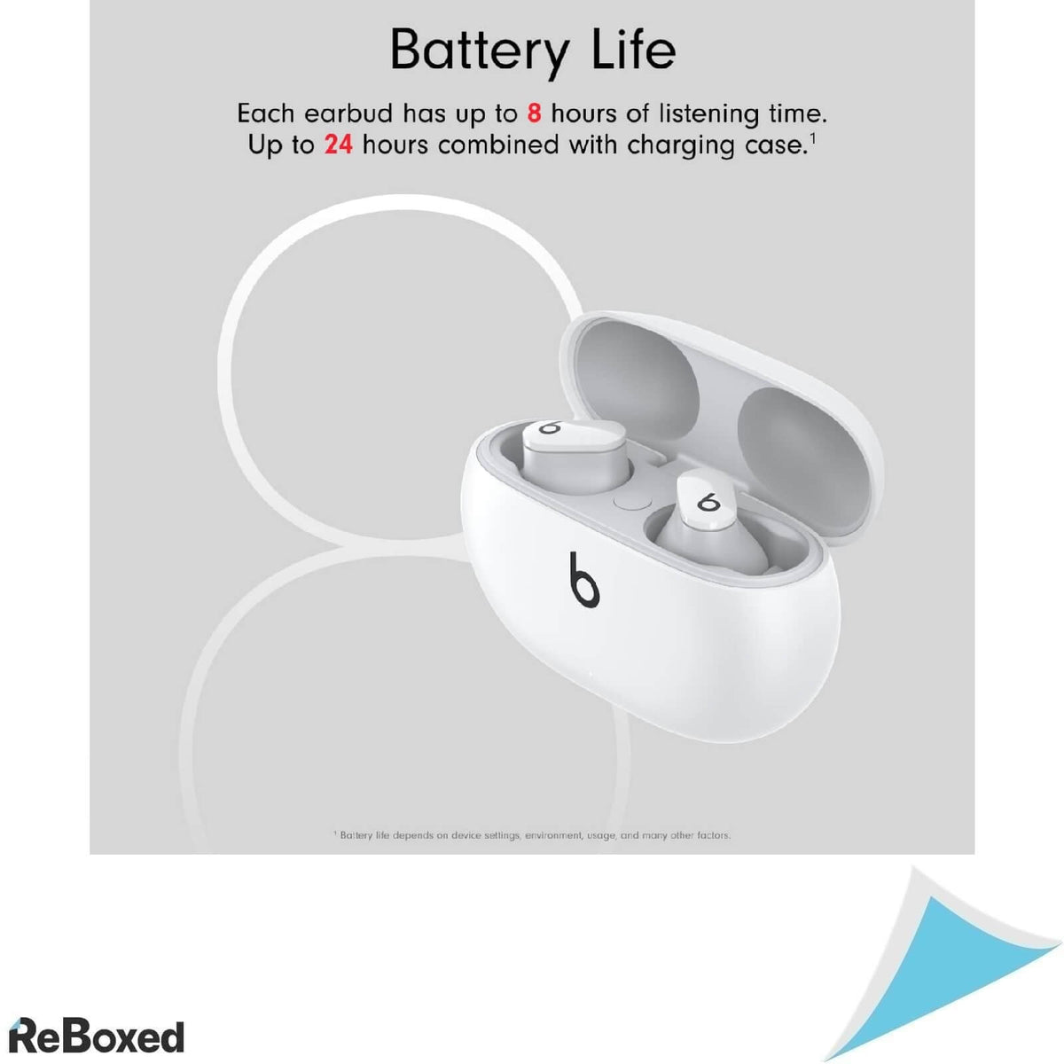 Beats Studio Buds Casti Audio In-Ear IPX4 White