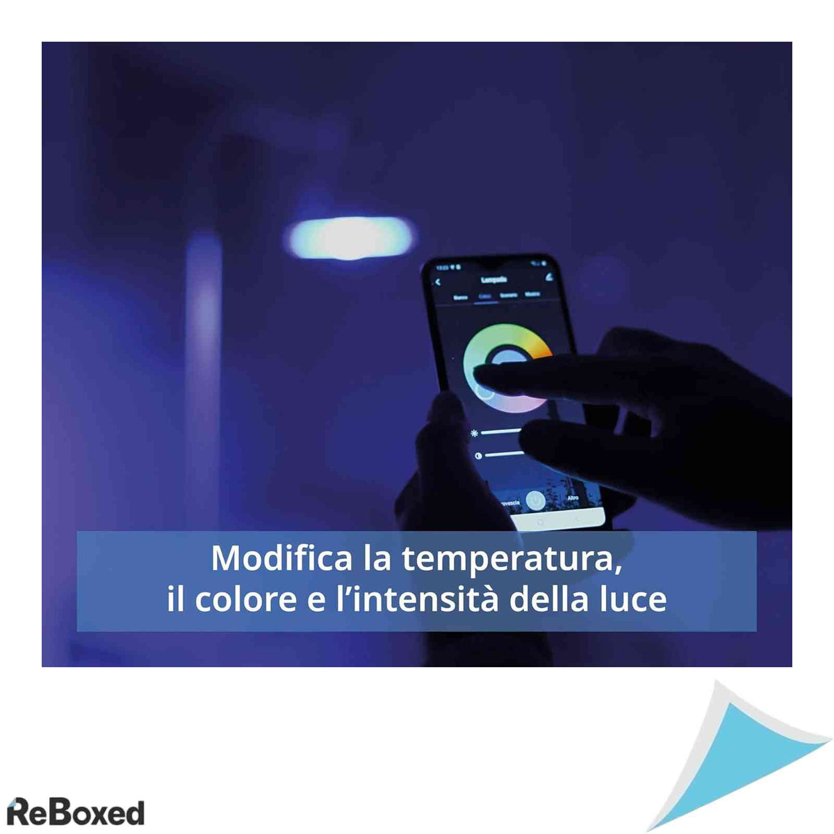 Bec LED Inteligent Beghelli Oliva E14, 5W (470 lm), Smart WiFi