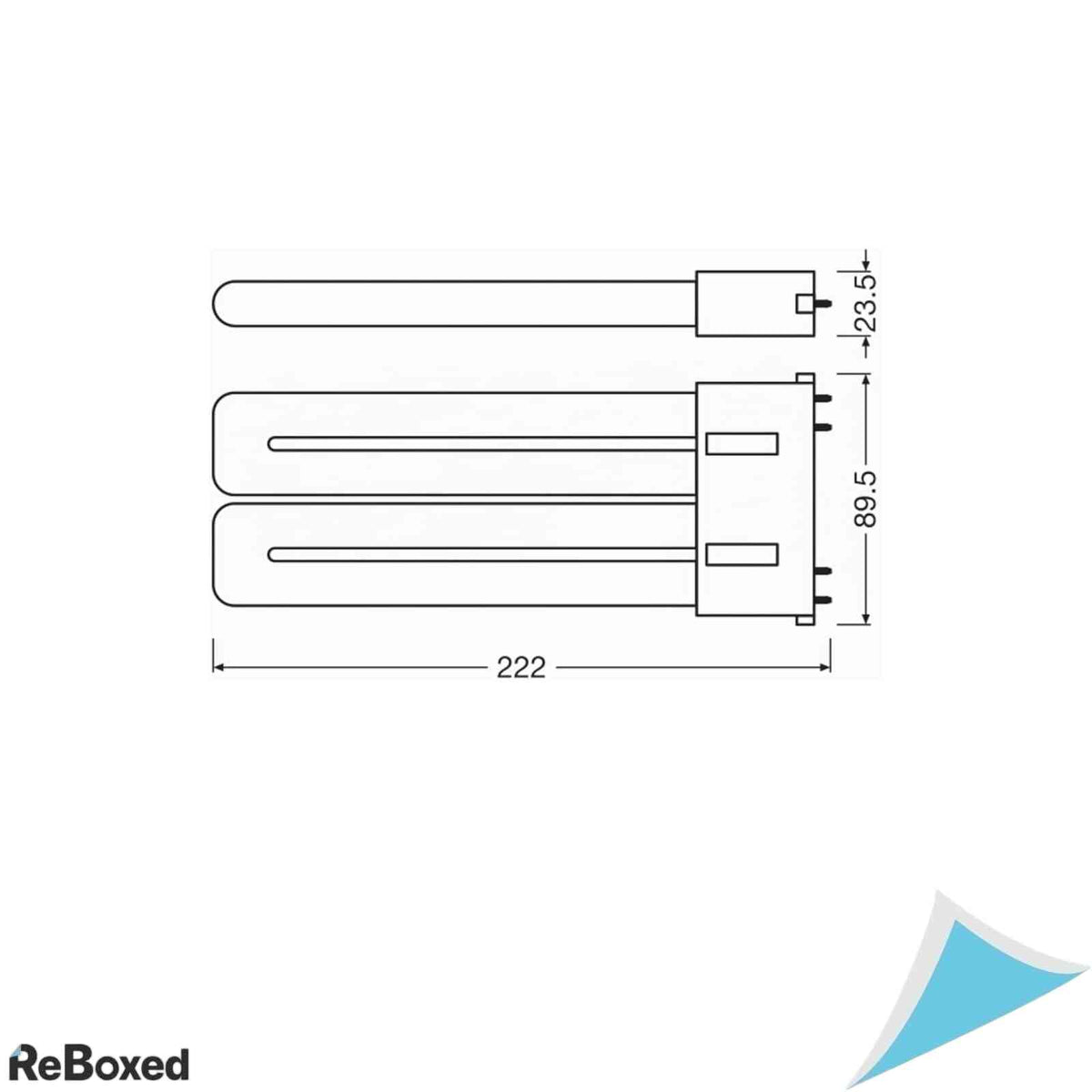 Bec LED Osram Dulux F36, Soclu 2G10, 20W, 2500 Lumeni, Lumina Rece 4000K