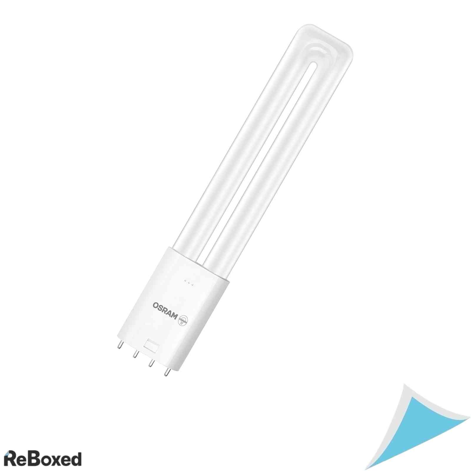 Bec LED Osram DULUX L18, Soclu 2G11, 8W (Echivalent 18W), 900 Lumeni, Lumina Calda 3000K