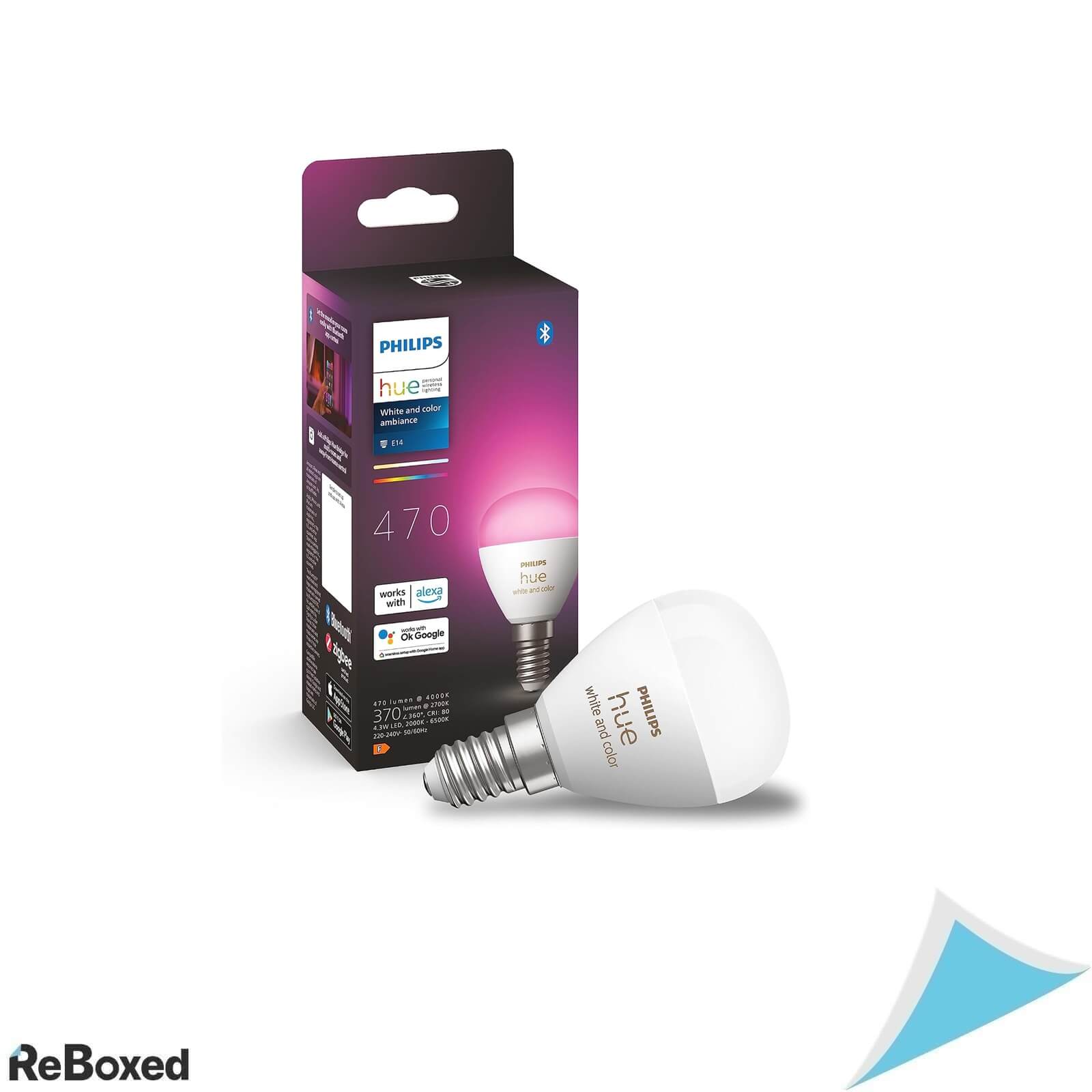 Bec Smart LED Philips Hue White & Color Ambiance E14 G40