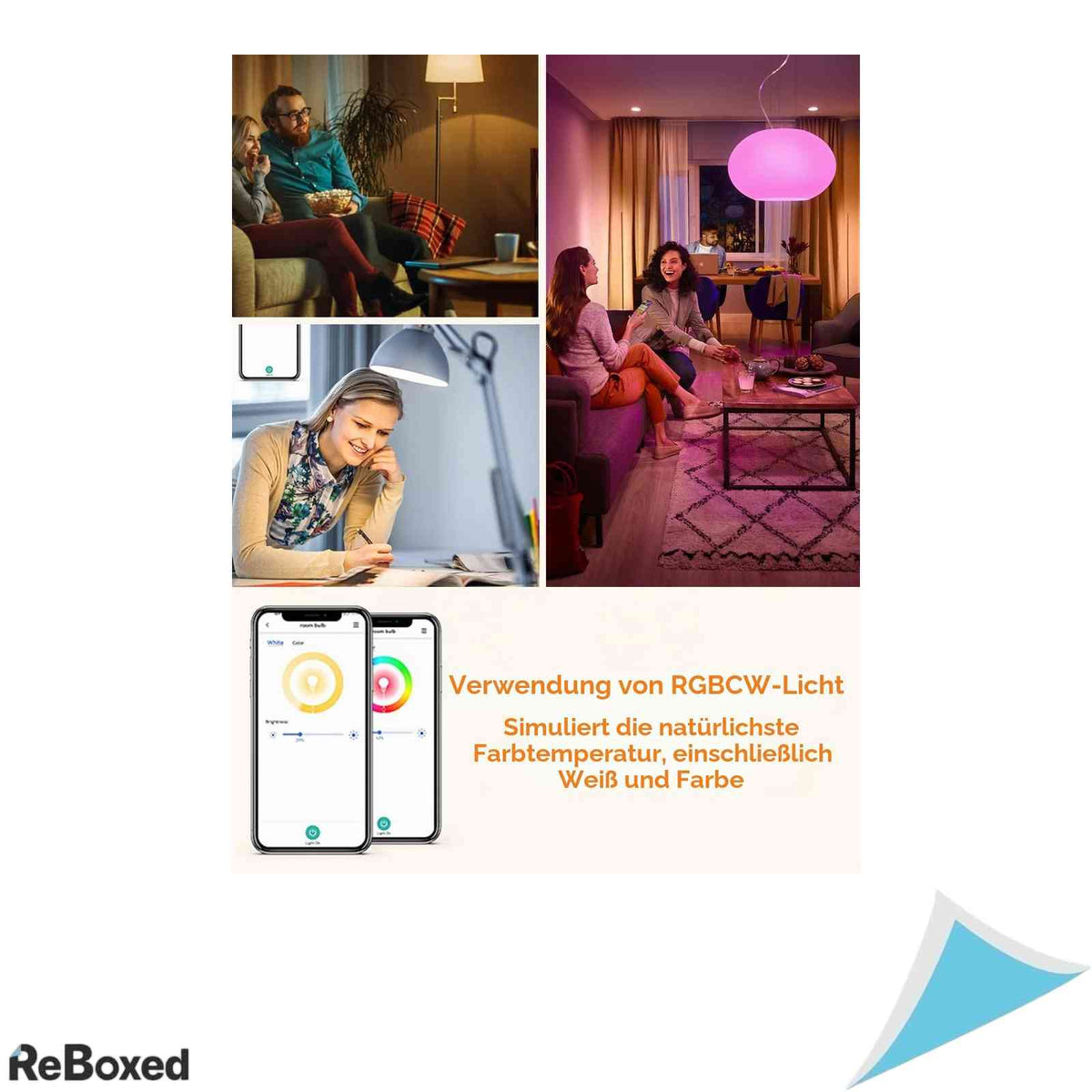 Bec Smart Refoss LED E27 9W RGB