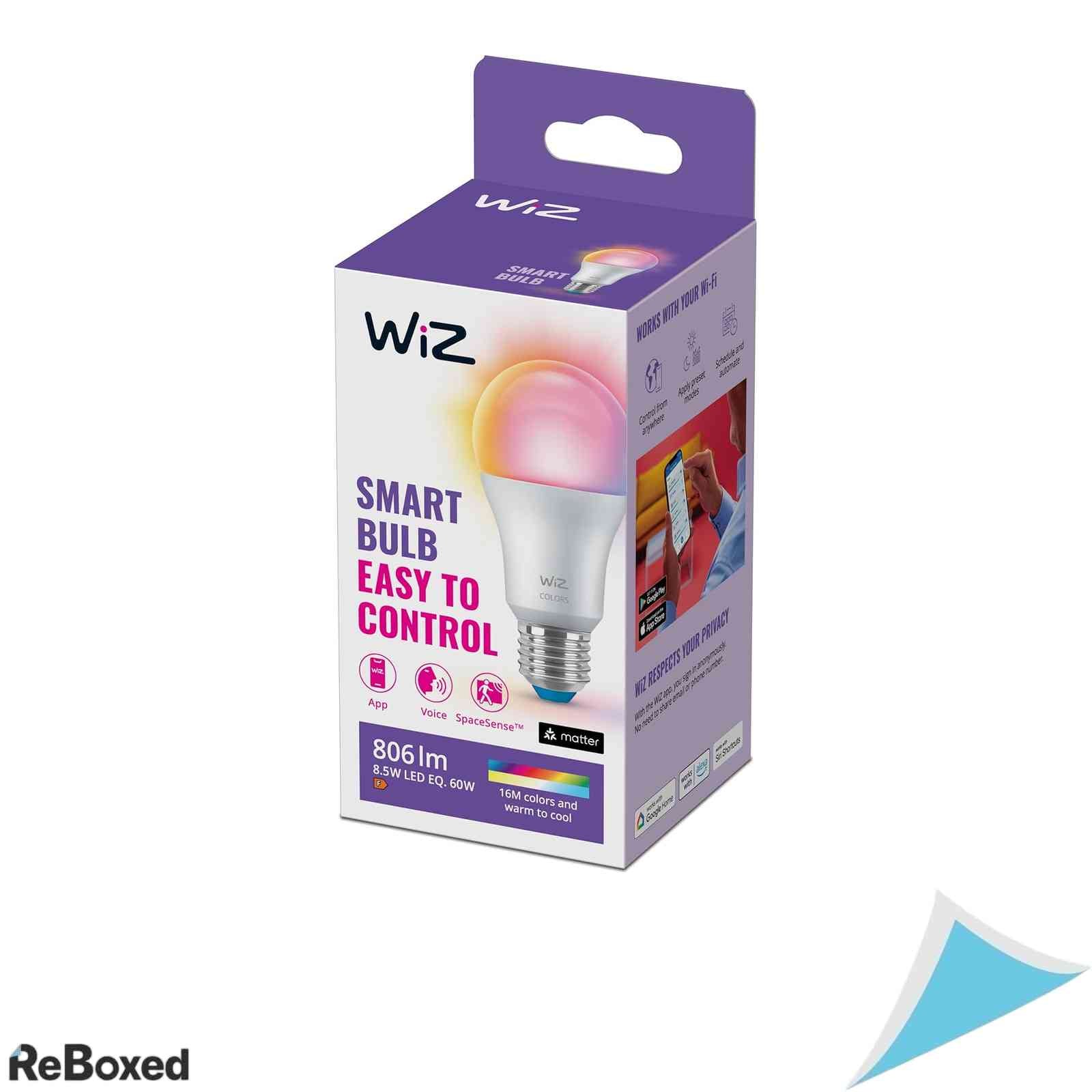Bec Smart WiZ LED RGB + Alb Reglabil E27