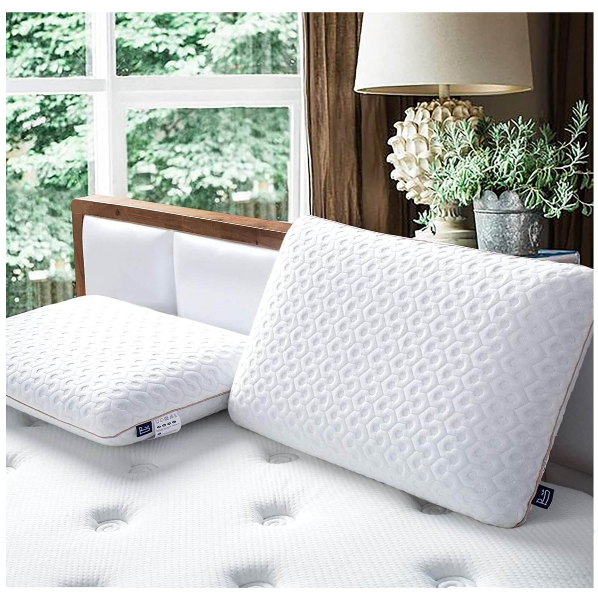 BedStory Perna din Spuma cu Memorie 40x60x13 cm
