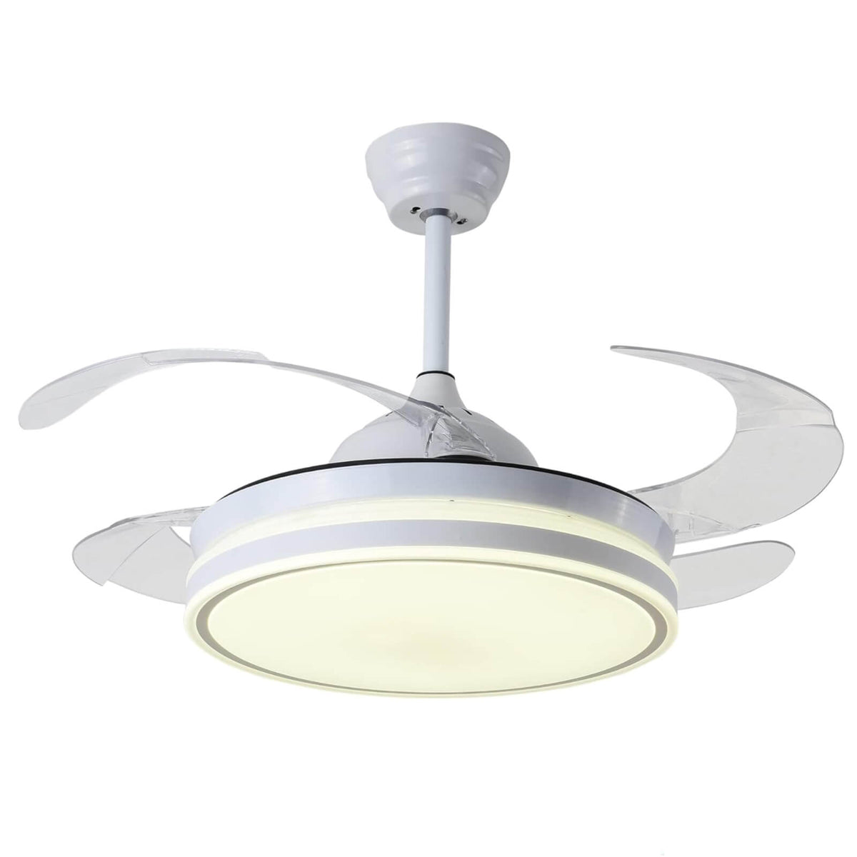 Bel Air Home Ventilator de Tavan cu Lumina LED 36W Alb