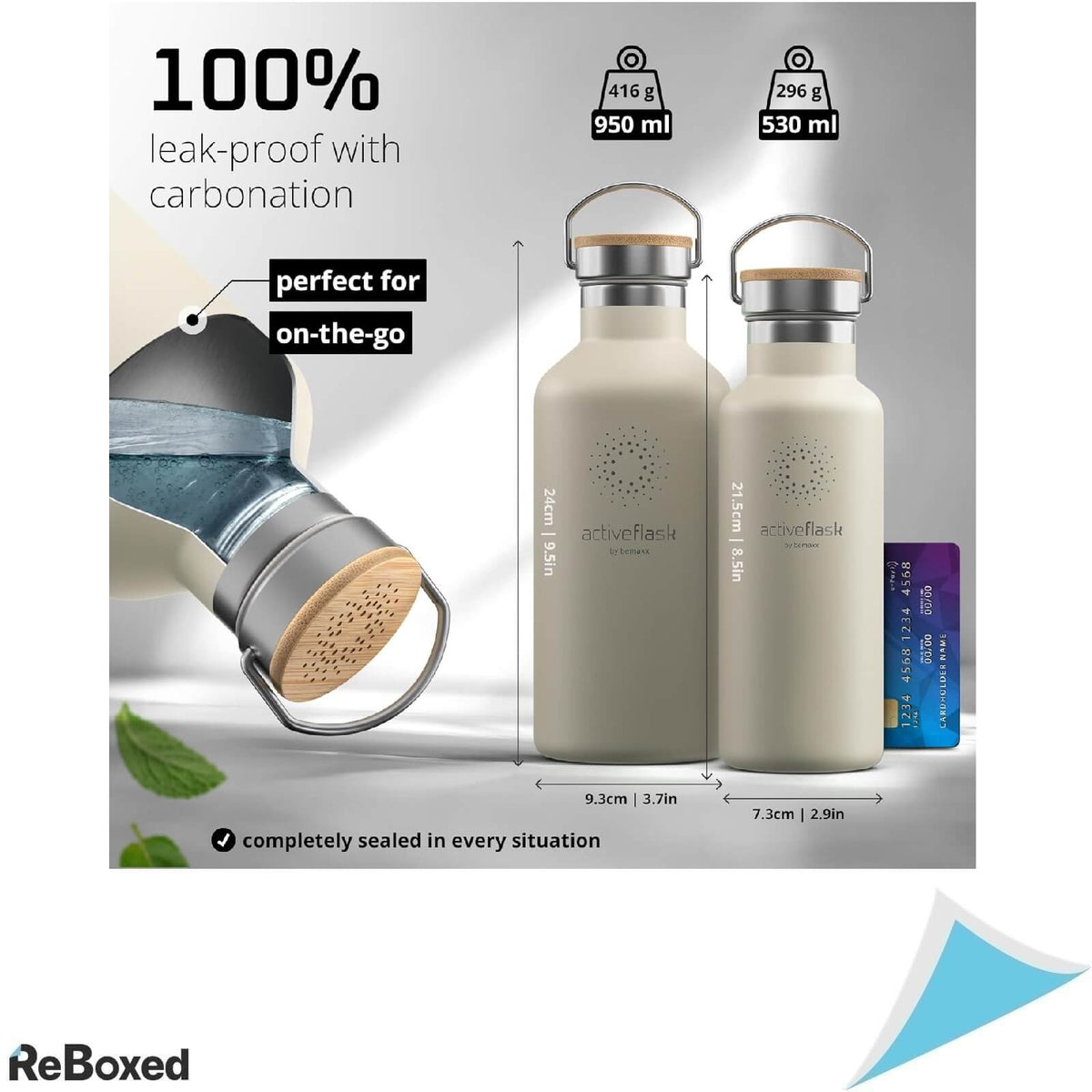 Bemaxx Sticla Termoizolanta 950ml Bej