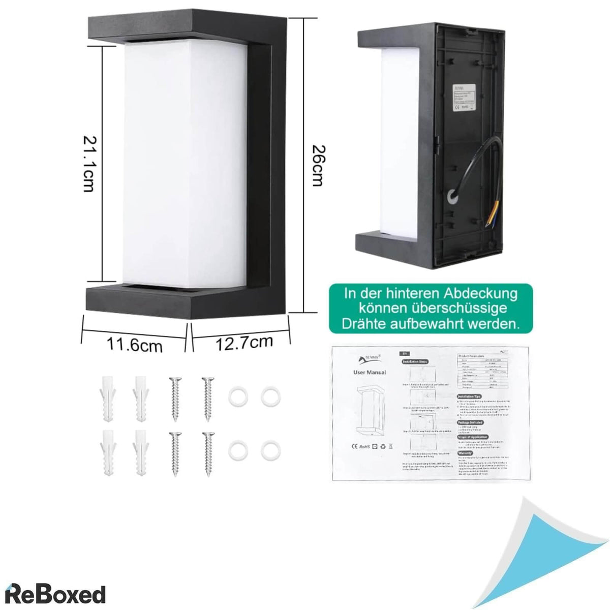 Benma Lampa de perete LED cu Senzor de Miscare 18W 1200lm 3000K