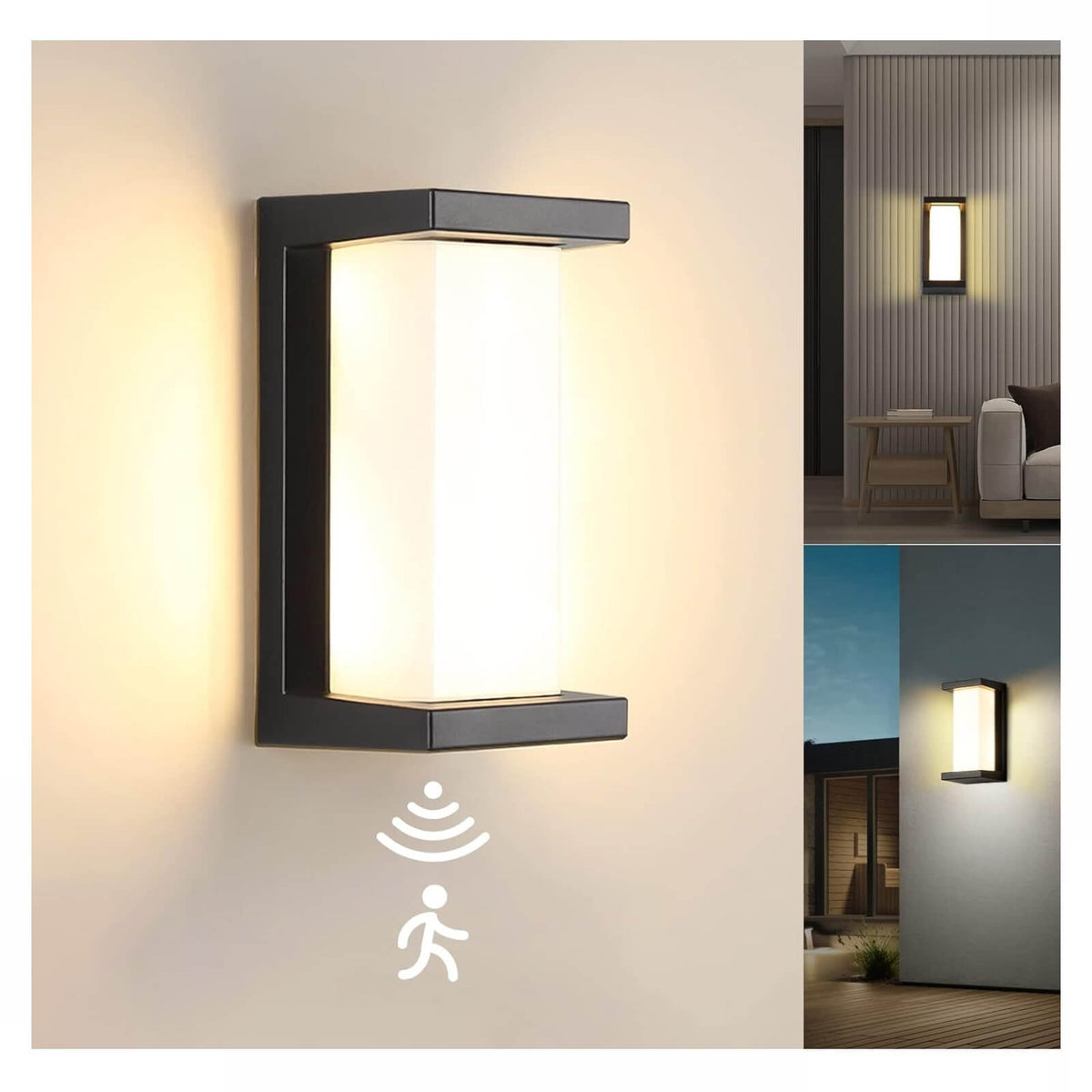 Benma Lampa de perete LED cu Senzor de Miscare 18W 1200lm 3000K