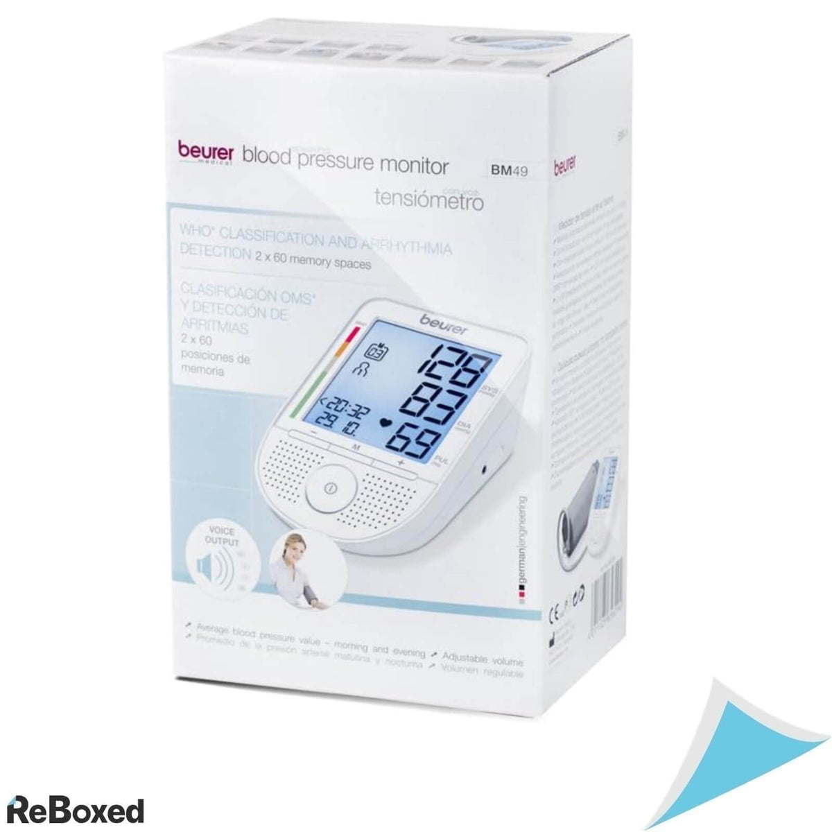 Beurer BM49 Tensiometru Digital de Brat cu Functie Voce