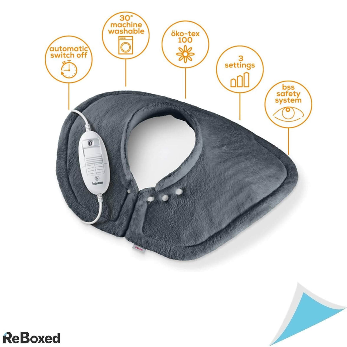 Beurer HK 54 Cosy Perna Electrica Incalzire pentru Umeri si Gat