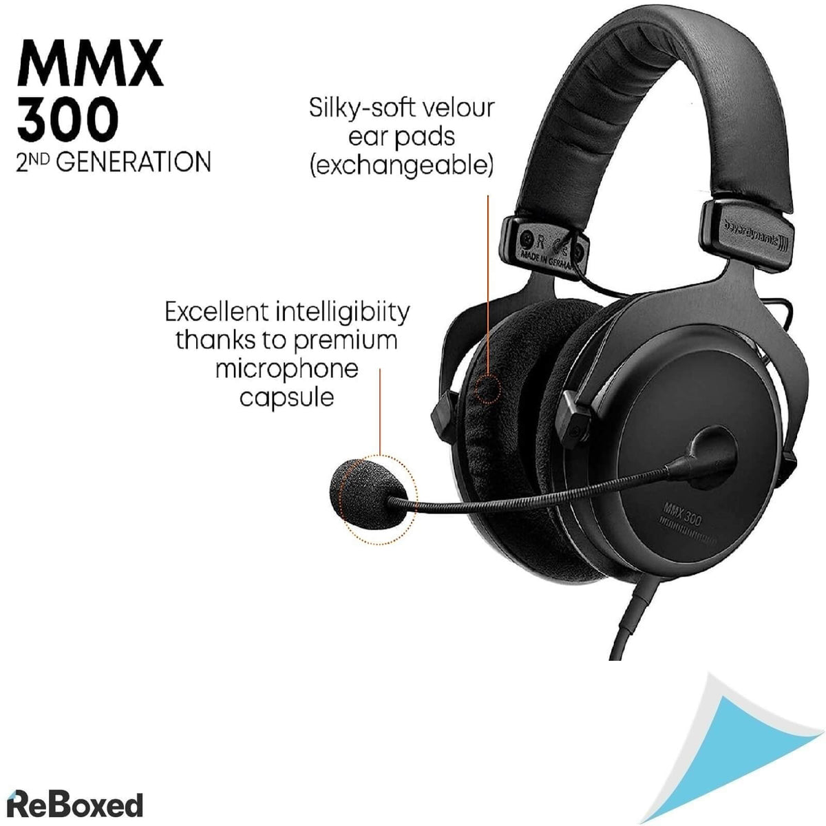 Beyerdynamic MMX 300 (2nd Generation) Casti Profesionale Gaming