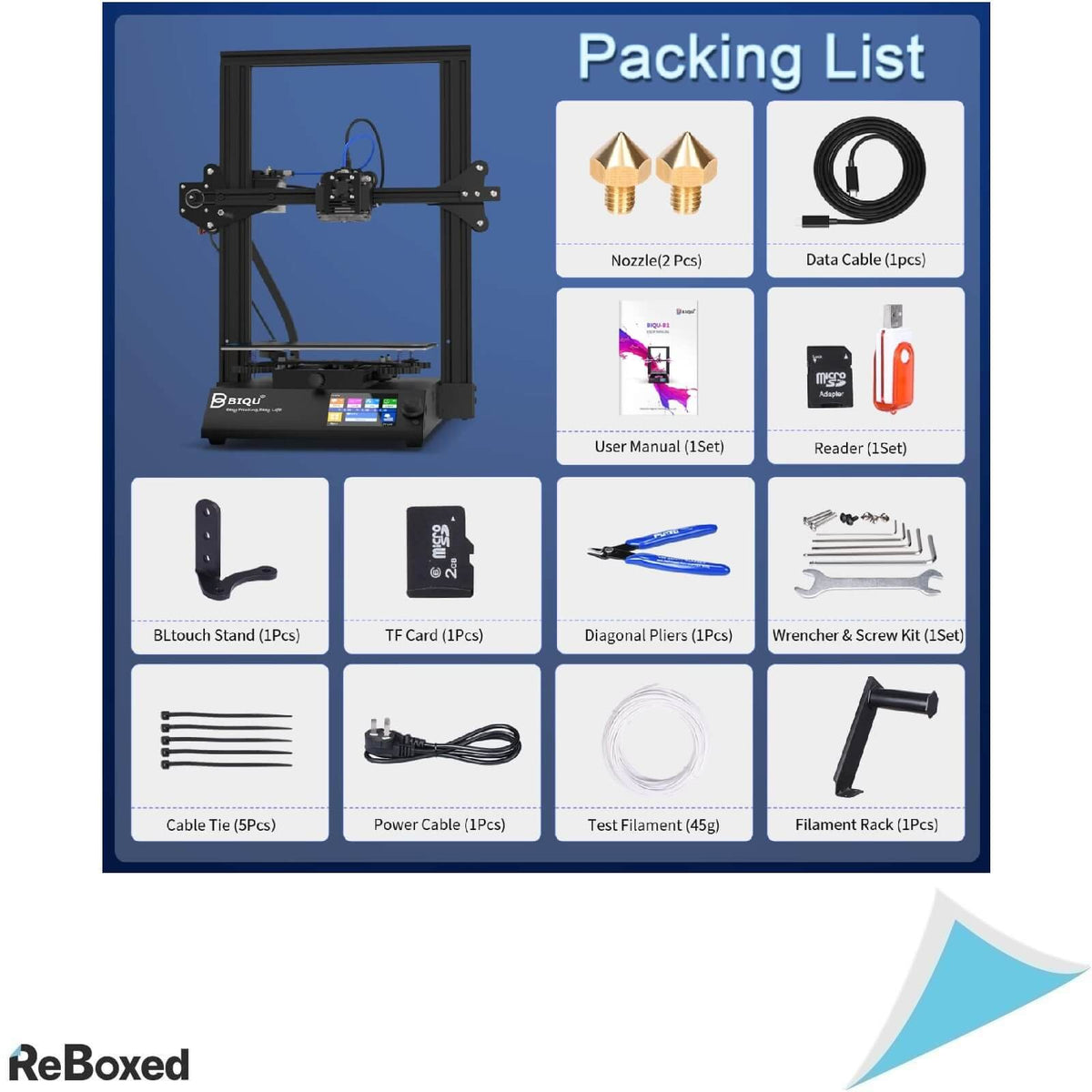 BIQU B1 FMD Imprimanta 3D 235x235x270 mm