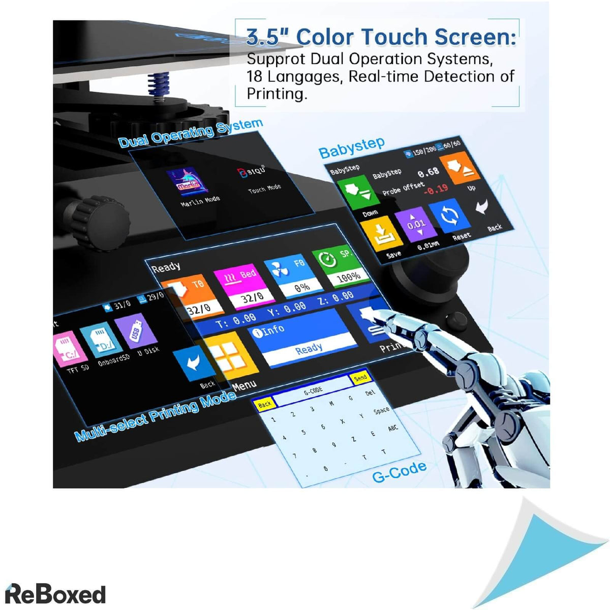 BIQU B1 FMD Imprimanta 3D 235x235x270 mm