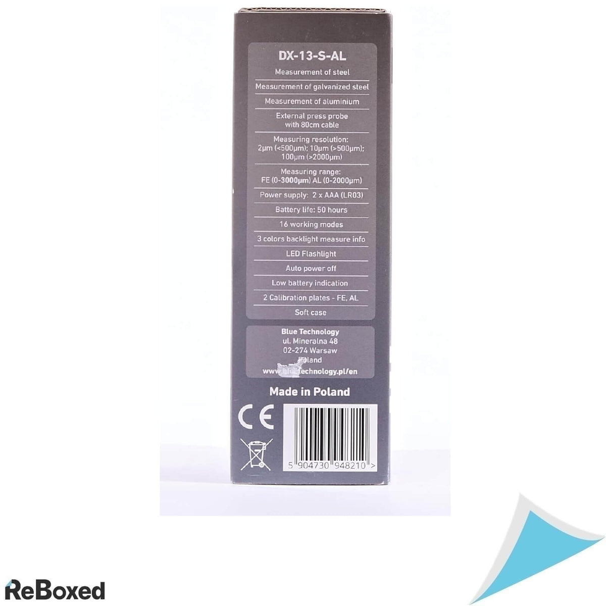 Blue Technology DX-13-S-AL Tester Grosime Strat Vopsea