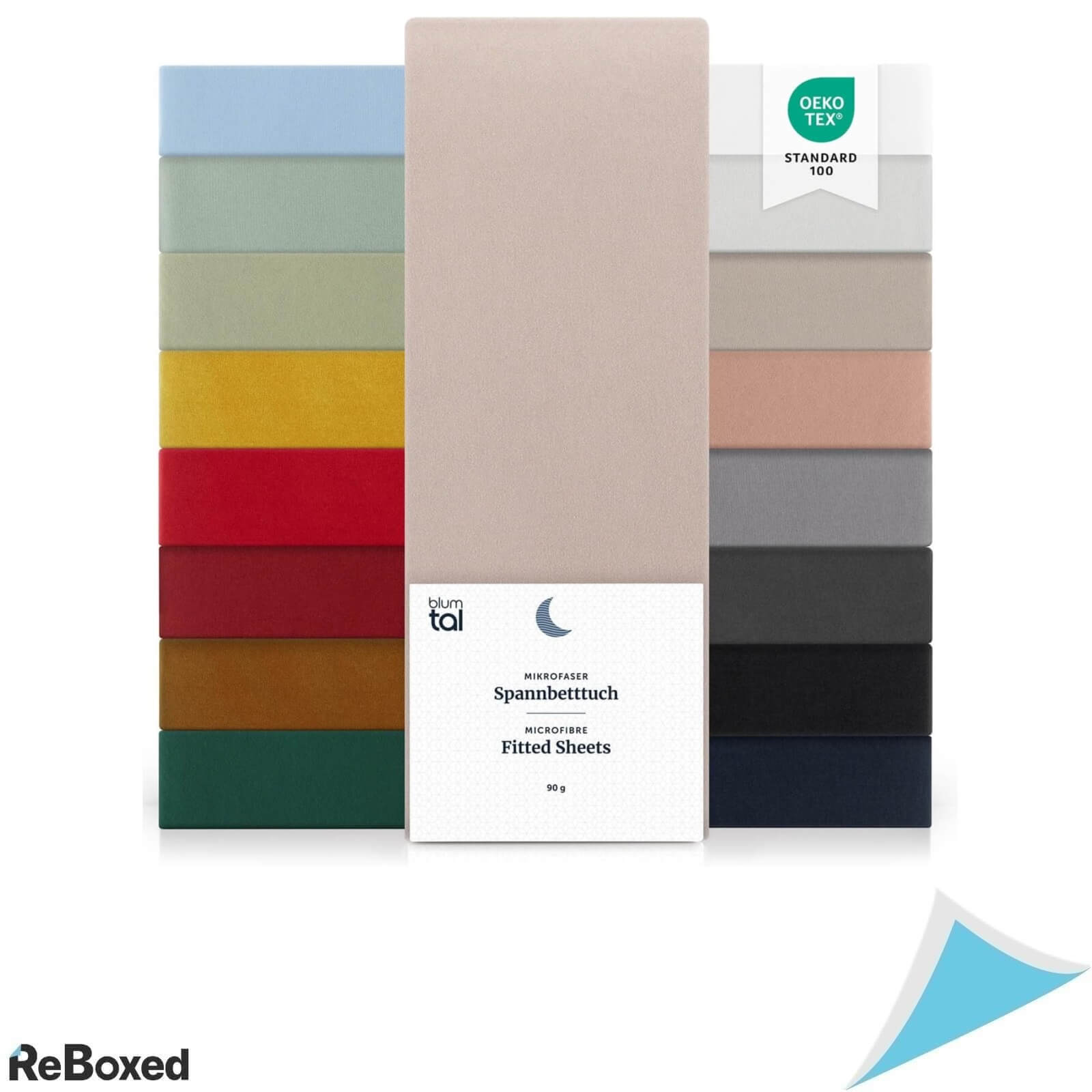 Blumtal Set 2 Lenjerii de Pat 90x200x30 cm din Microfibra