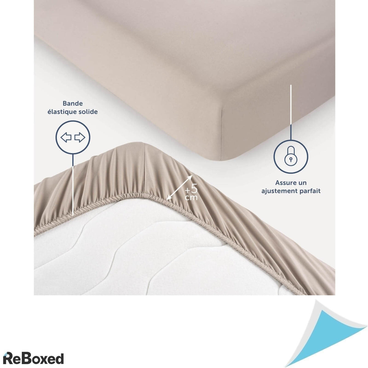 Blumtal Set 2 Lenjerii de Pat 90x200x30 cm din Microfibra